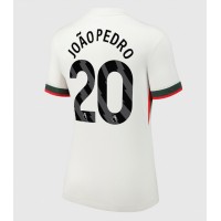Stroje piłkarskie Chelsea Joao Pedro #20 Koszulka Wyjazdowej dla damskie 2025-26 Krótki Rękaw